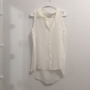(NWT) H&M High-Low Button down top